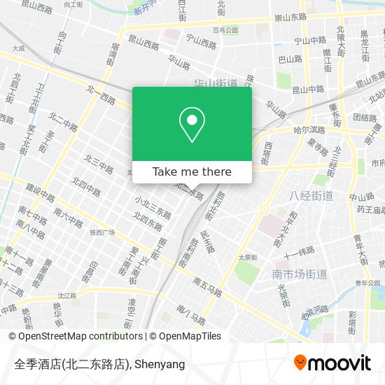 全季酒店(北二东路店) map