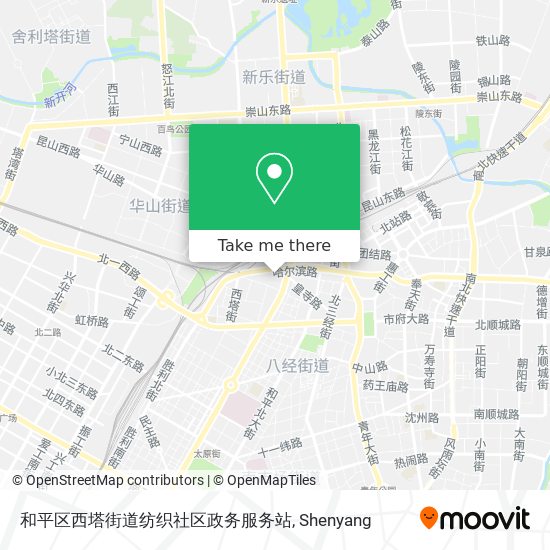 和平区西塔街道纺织社区政务服务站 map