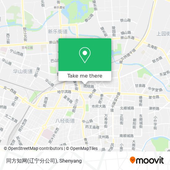 同方知网(辽宁分公司) map