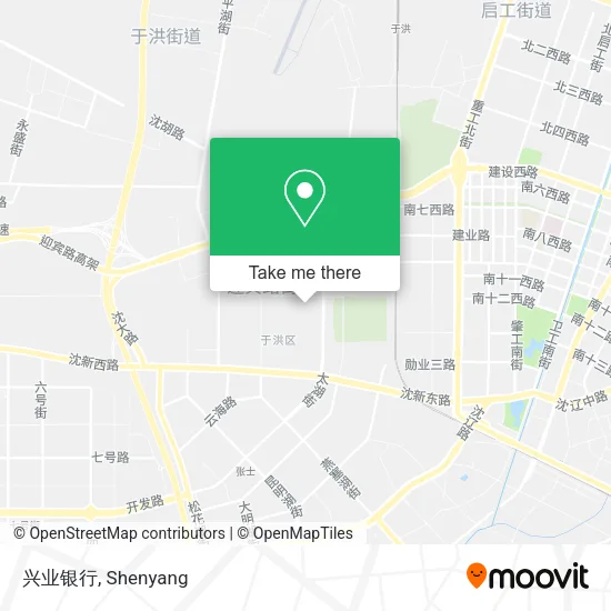 兴业银行 map
