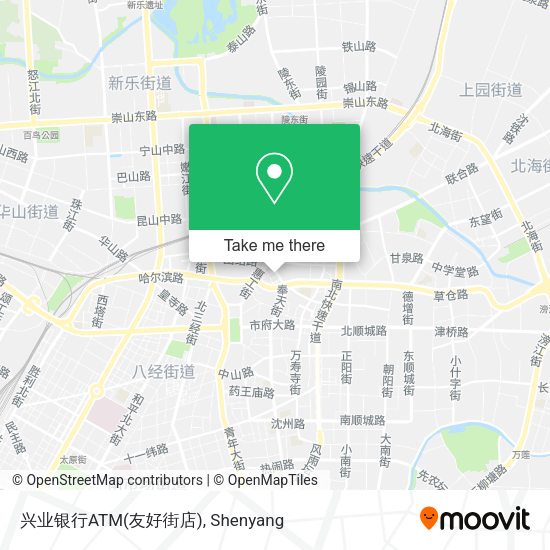 兴业银行ATM(友好街店) map