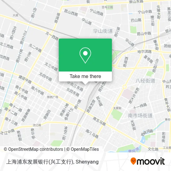 上海浦东发展银行(兴工支行) map