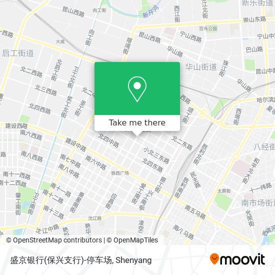 盛京银行(保兴支行)-停车场 map