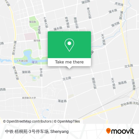 中铁·梧桐苑-3号停车场 map