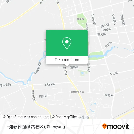 上知教育(蒲新路校区) map