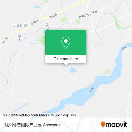 沈阳环普国际产业园 map