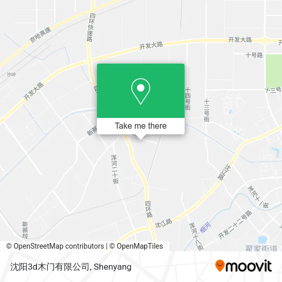沈阳3d木门有限公司 map