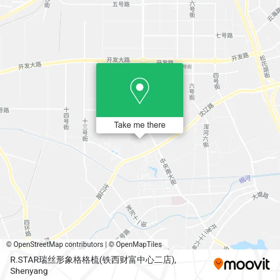 R.STAR瑞丝形象格格梳(铁西财富中心二店) map