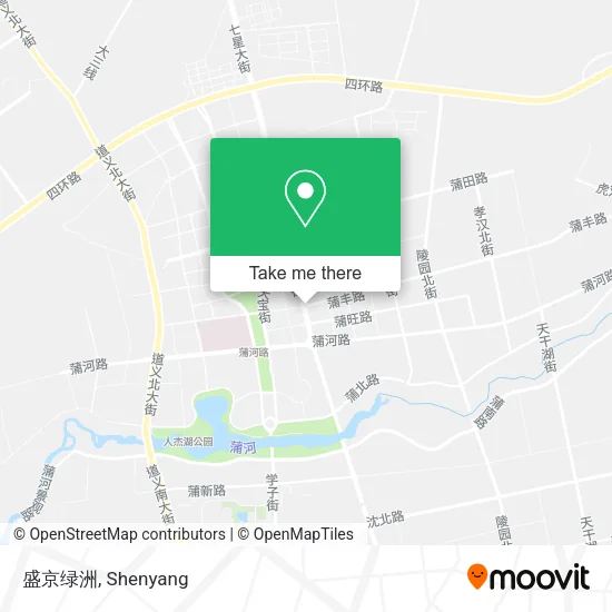 盛京绿洲 map