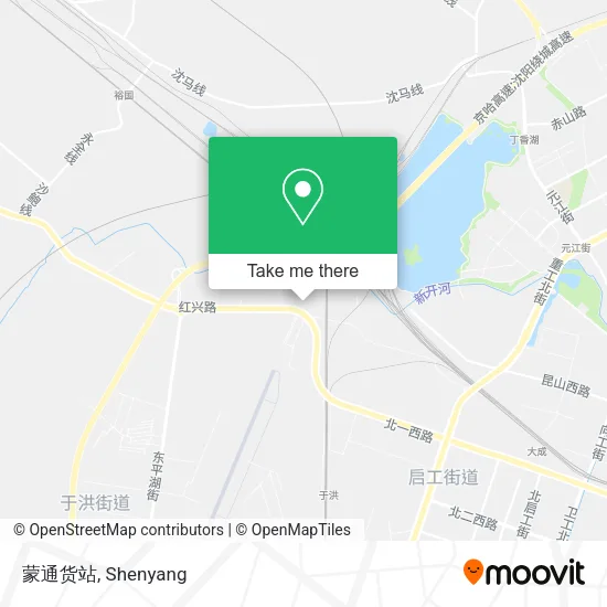 蒙通货站 map