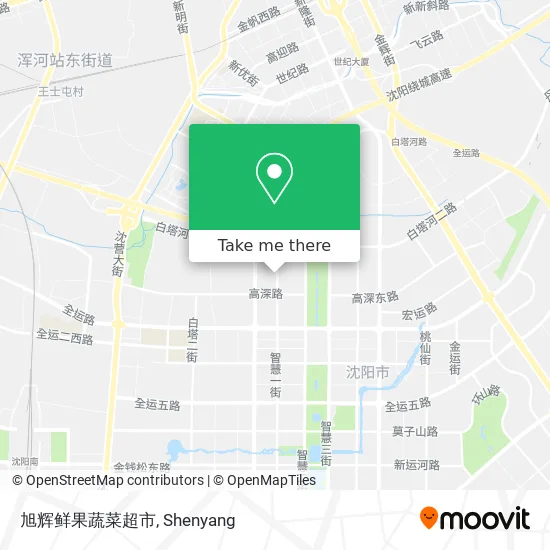 旭辉鲜果蔬菜超市 map