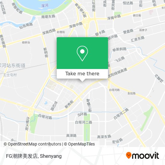FG潮牌美发店 map