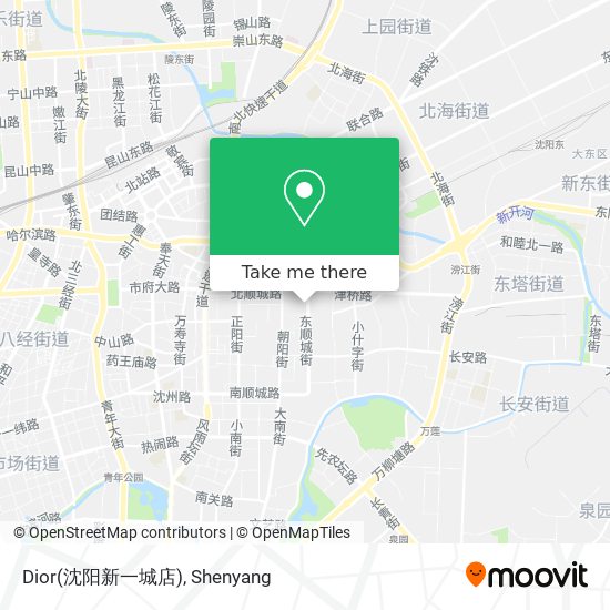Dior(沈阳新一城店) map