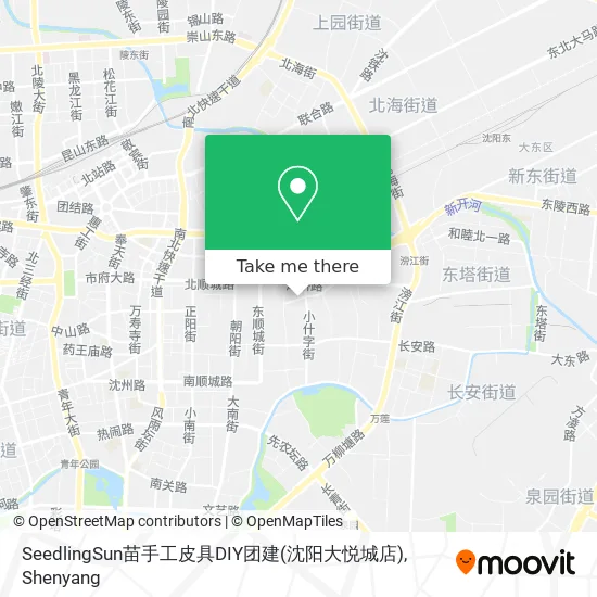SeedlingSun苗手工皮具DIY团建(沈阳大悦城店) map
