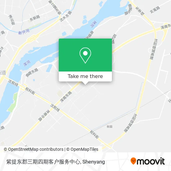 紫提东郡三期四期客户服务中心 map