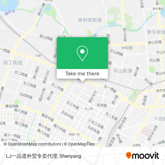 LJ一品道外贸专卖代理 map