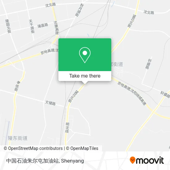 中国石油朱尔屯加油站 map