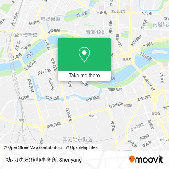 功承(沈阳)律师事务所 map