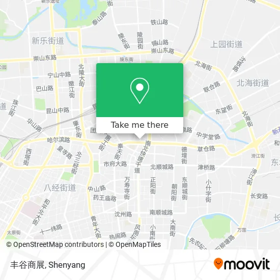 丰谷商展 map