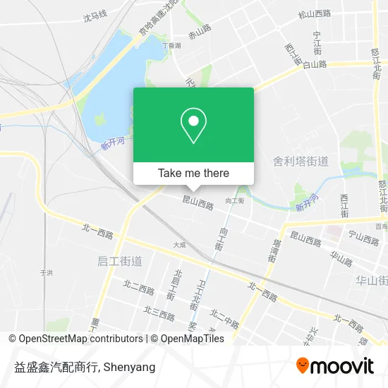 益盛鑫汽配商行 map