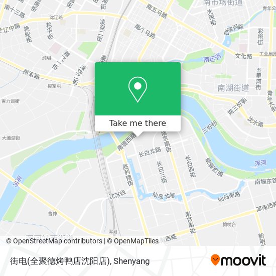 街电(全聚德烤鸭店沈阳店) map
