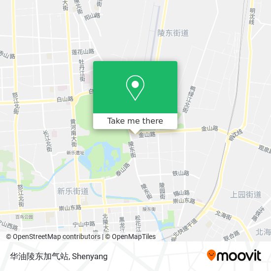 华油陵东加气站 map