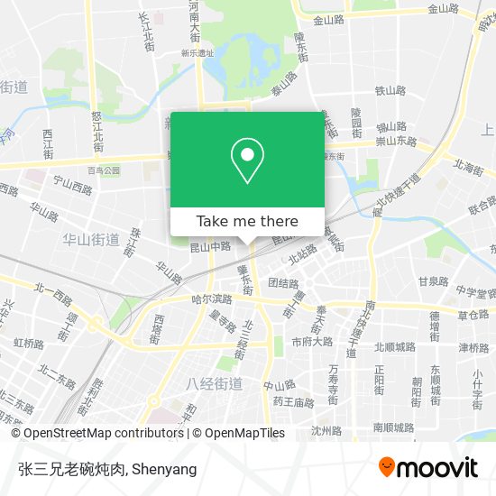 张三兄老碗炖肉 map