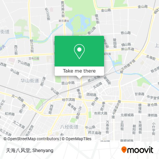 天海八风堂 map
