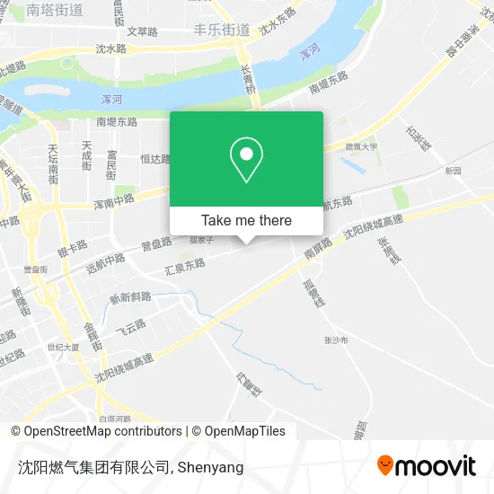 沈阳燃气集团有限公司 map