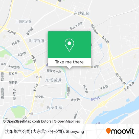 沈阳燃气公司(大东营业分公司) map