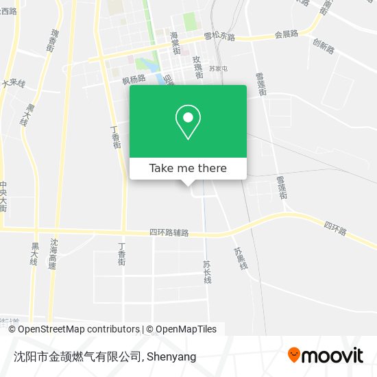 沈阳市金颉燃气有限公司 map