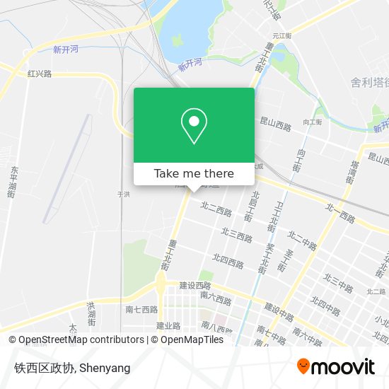 铁西区政协 map