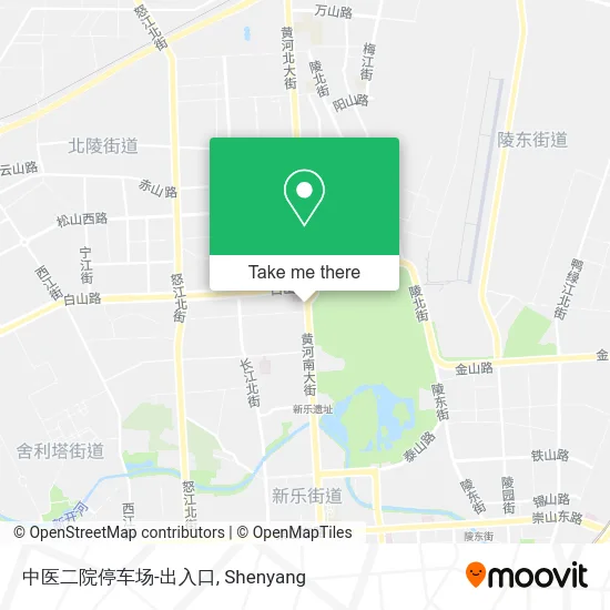 中医二院停车场-出入口 map