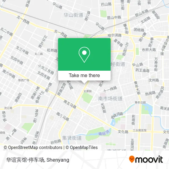 华谊宾馆-停车场 map