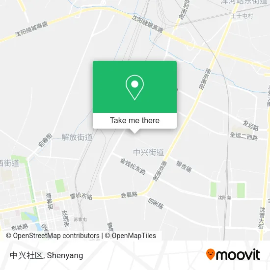 中兴社区 map