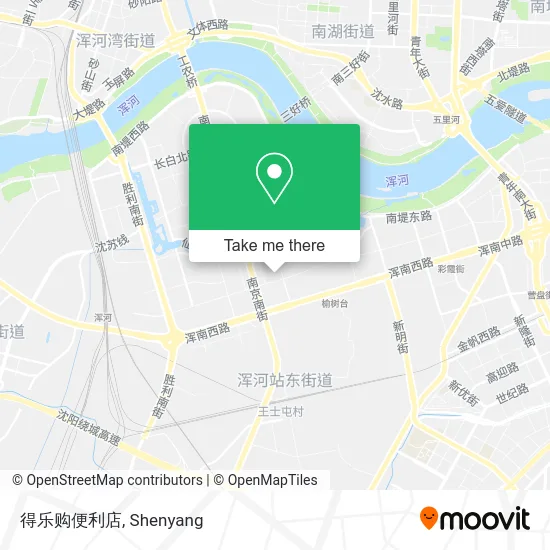 得乐购便利店 map