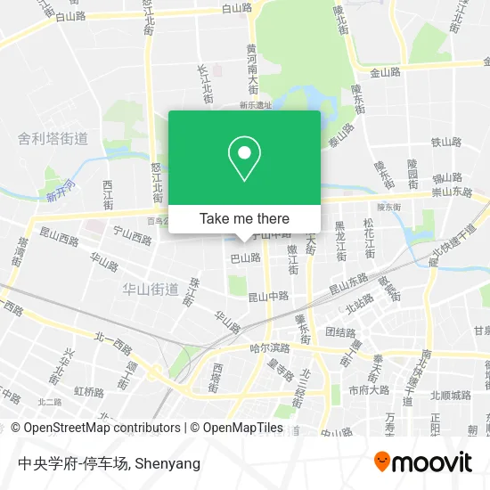 中央学府-停车场 map