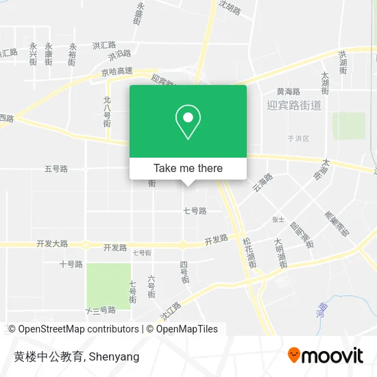 黄楼中公教育 map