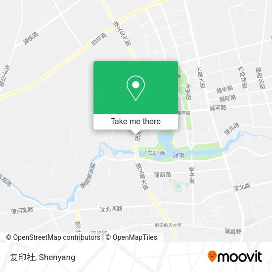 复印社 map