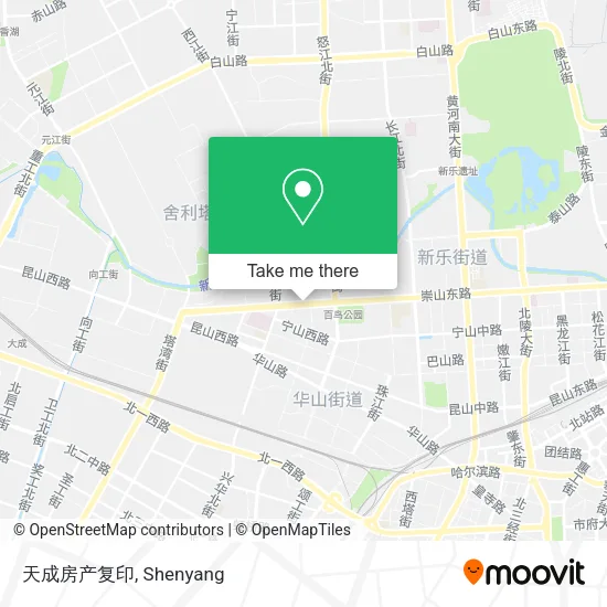 天成房产复印 map