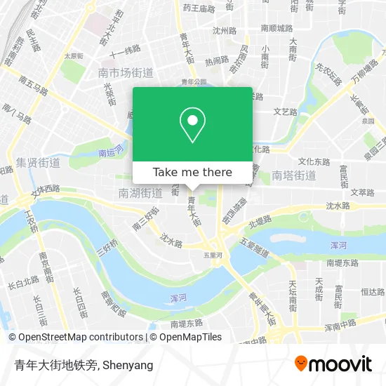 青年大街地铁旁 map