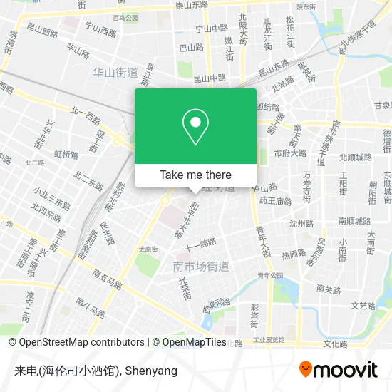 来电(海伦司小酒馆) map