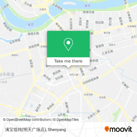 满宝馄饨(明天广场店) map
