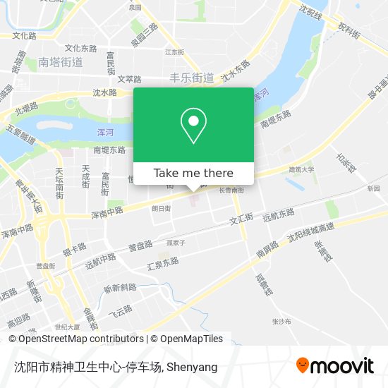 沈阳市精神卫生中心-停车场 map