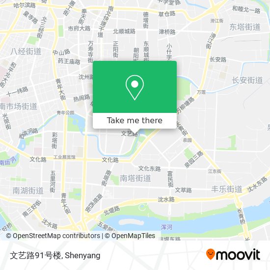 文艺路91号楼 map