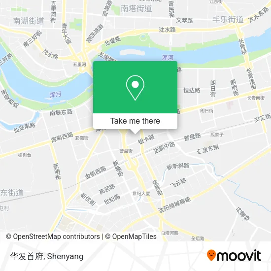 华发首府 map