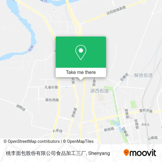 桃李面包股份有限公司食品加工三厂 map