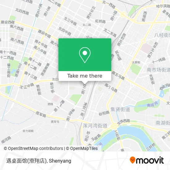 遇桌面馆(滑翔店) map