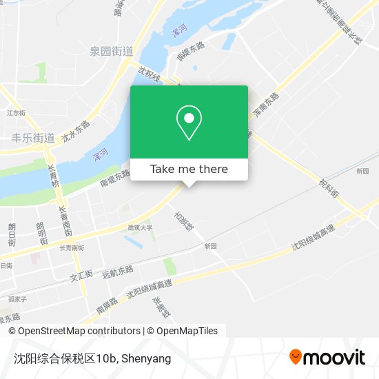 沈阳综合保税区10b map