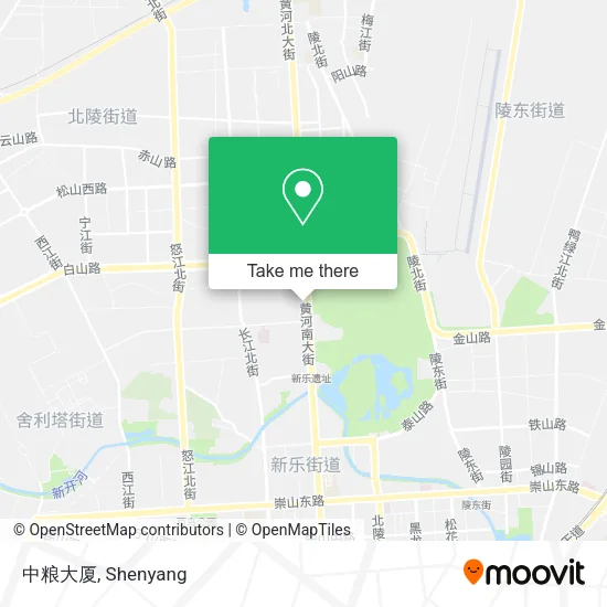 中粮大厦 map